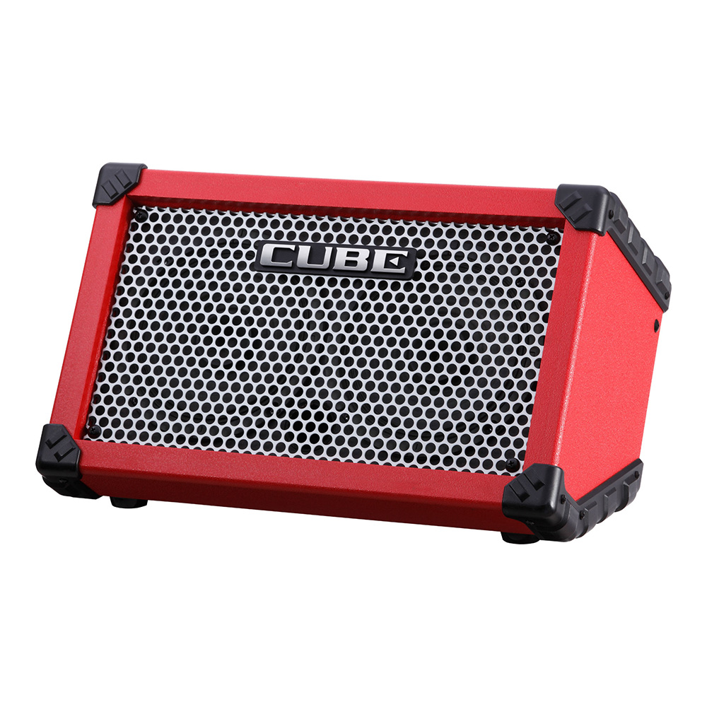Roland <br>CUBE Street Red Battery-Powered Stereo Amplifier [CUBE-ST-RA]