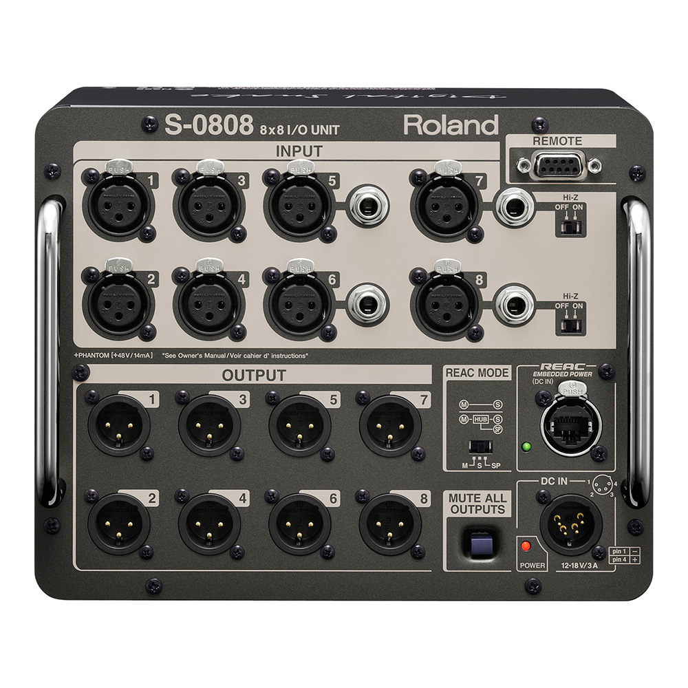 Roland <br>S-0808 8 x 8 Input / Output Unit