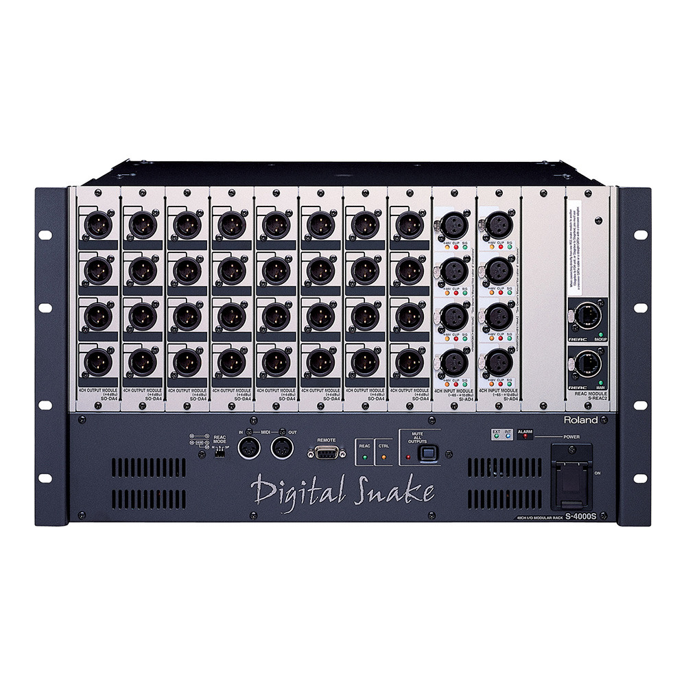 Roland <br>S-4000S-0832 40CH I/O MODULAR RACK