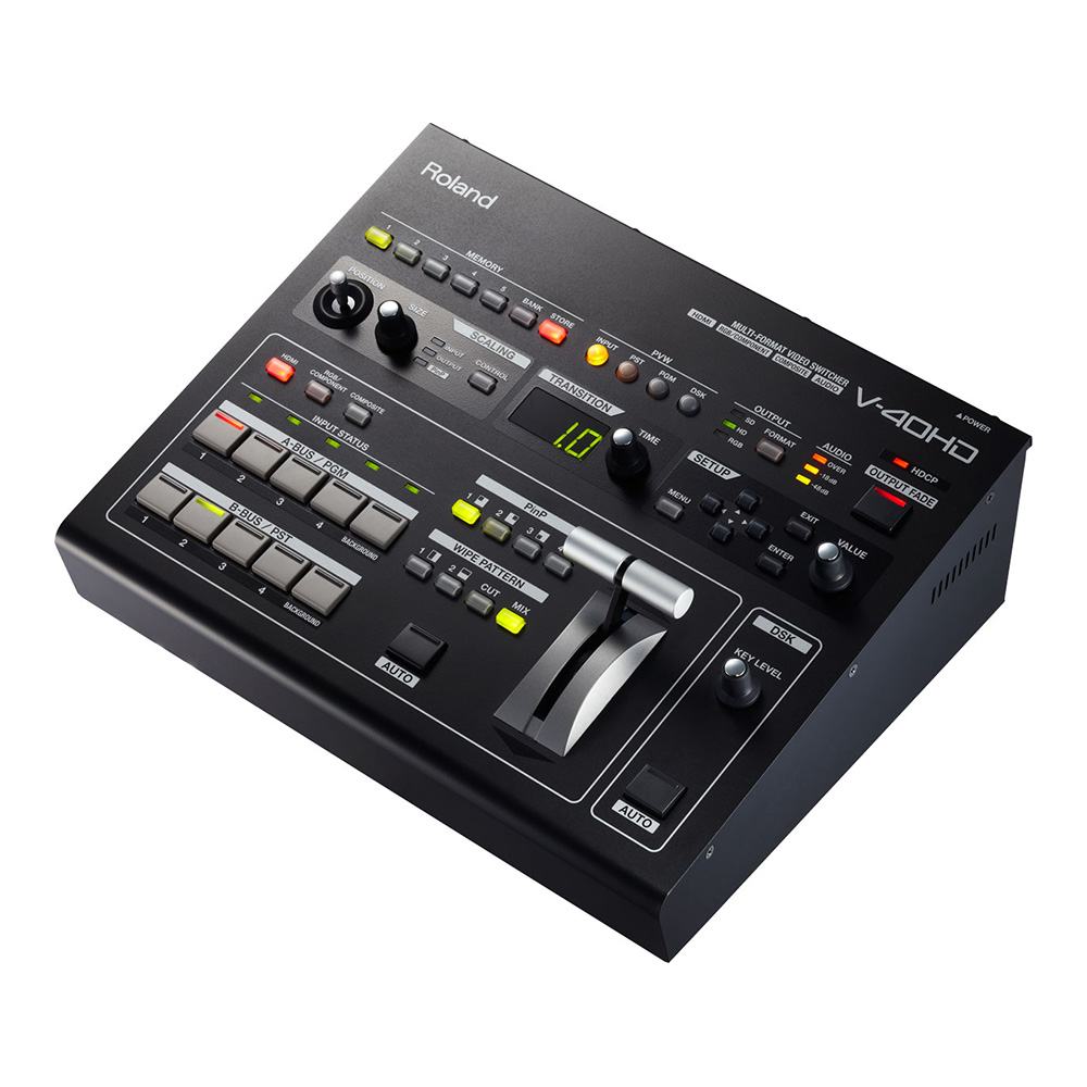 Roland <br>V-40HD MULTI-FORMAT VIDEO SWITCHER