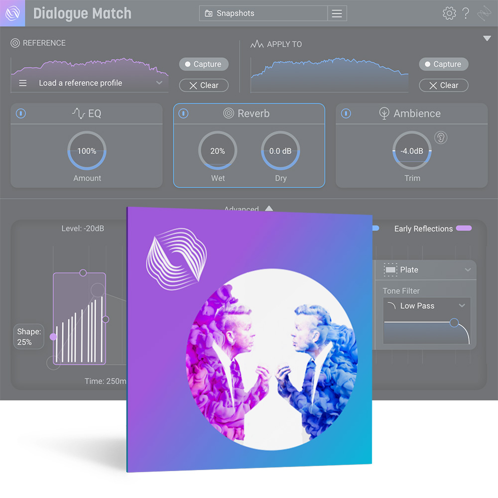 iZotope <br>Dialogue Match