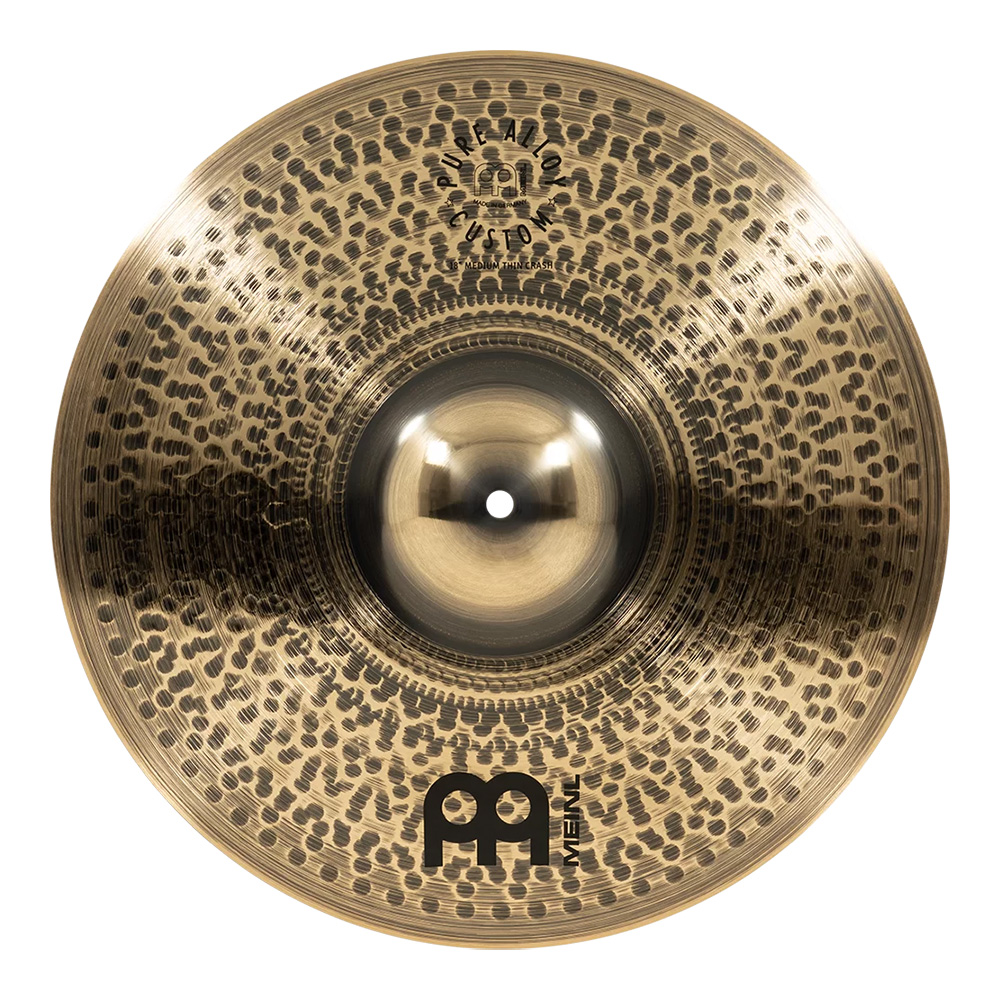 MEINL <br>18" Pure Alloy Custom Crashes Medium Thin [PAC18MTC]