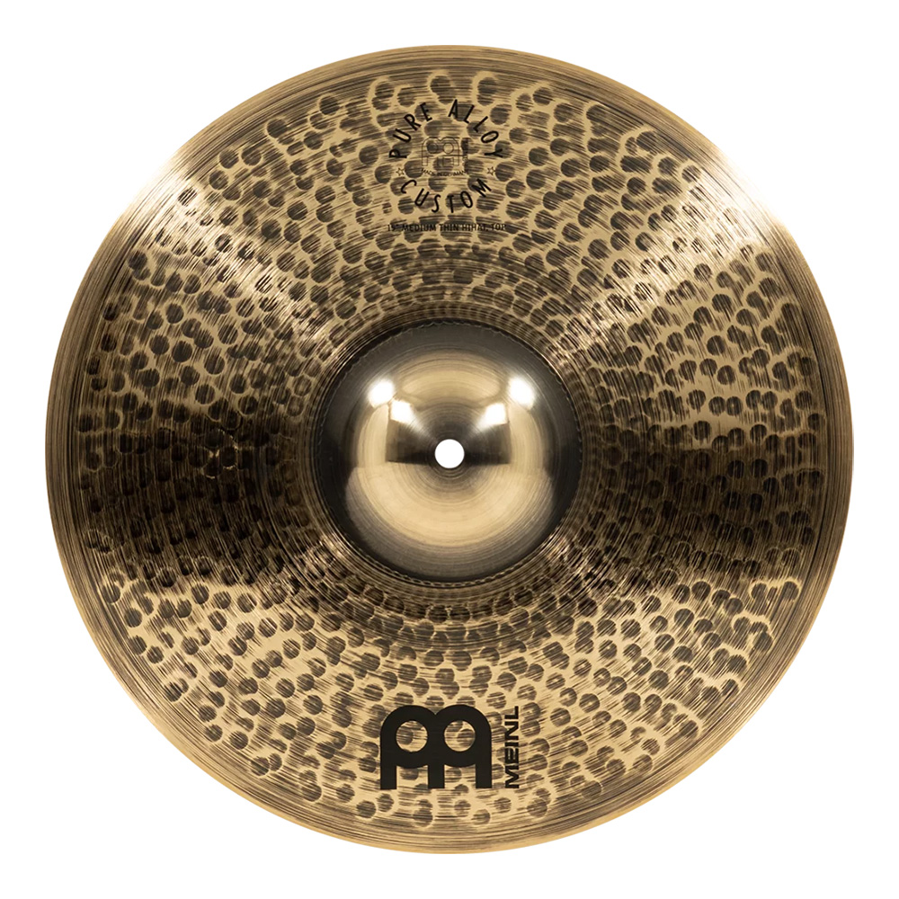 MEINL <br>15" Pure Alloy Custom Hihat Medium Thin [PAC15MTH]