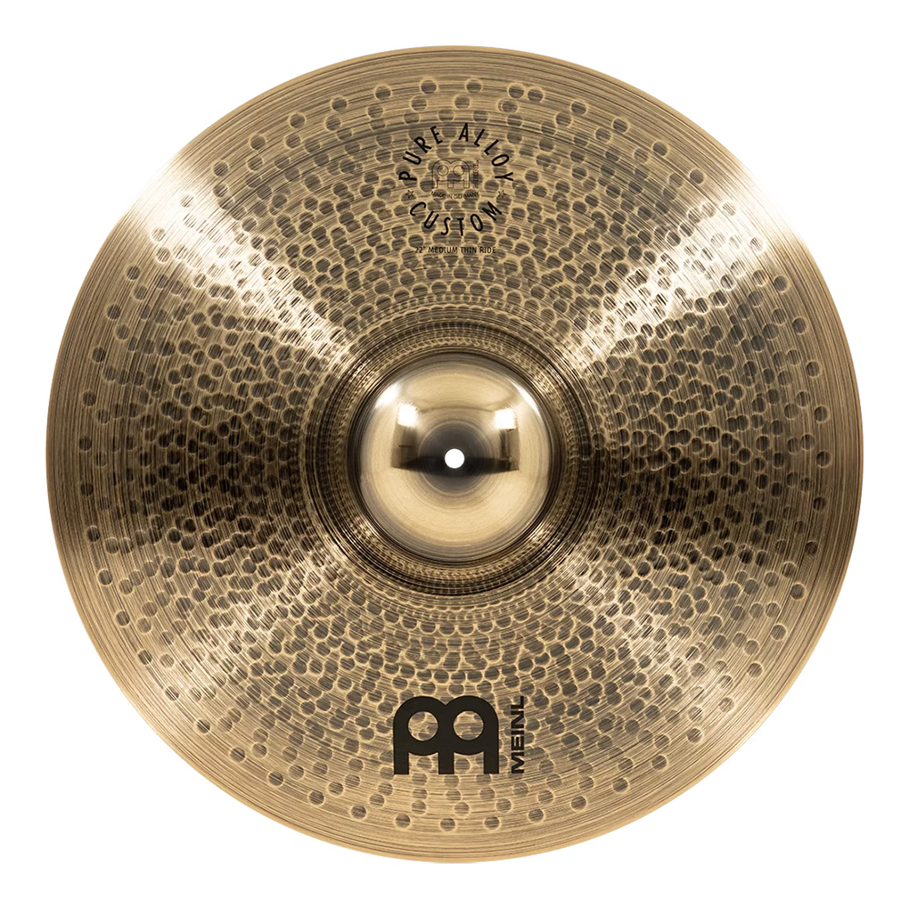 MEINL <br>22" Pure Alloy Custom Ride Medium Thin [PAC22MTR]