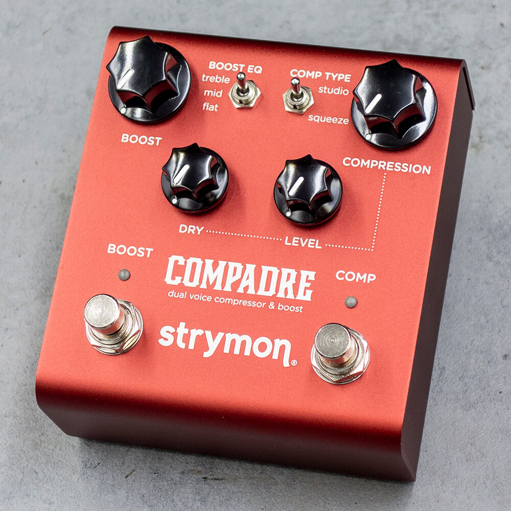 strymon <br>COMPADRE [dual voice compressor & boost]