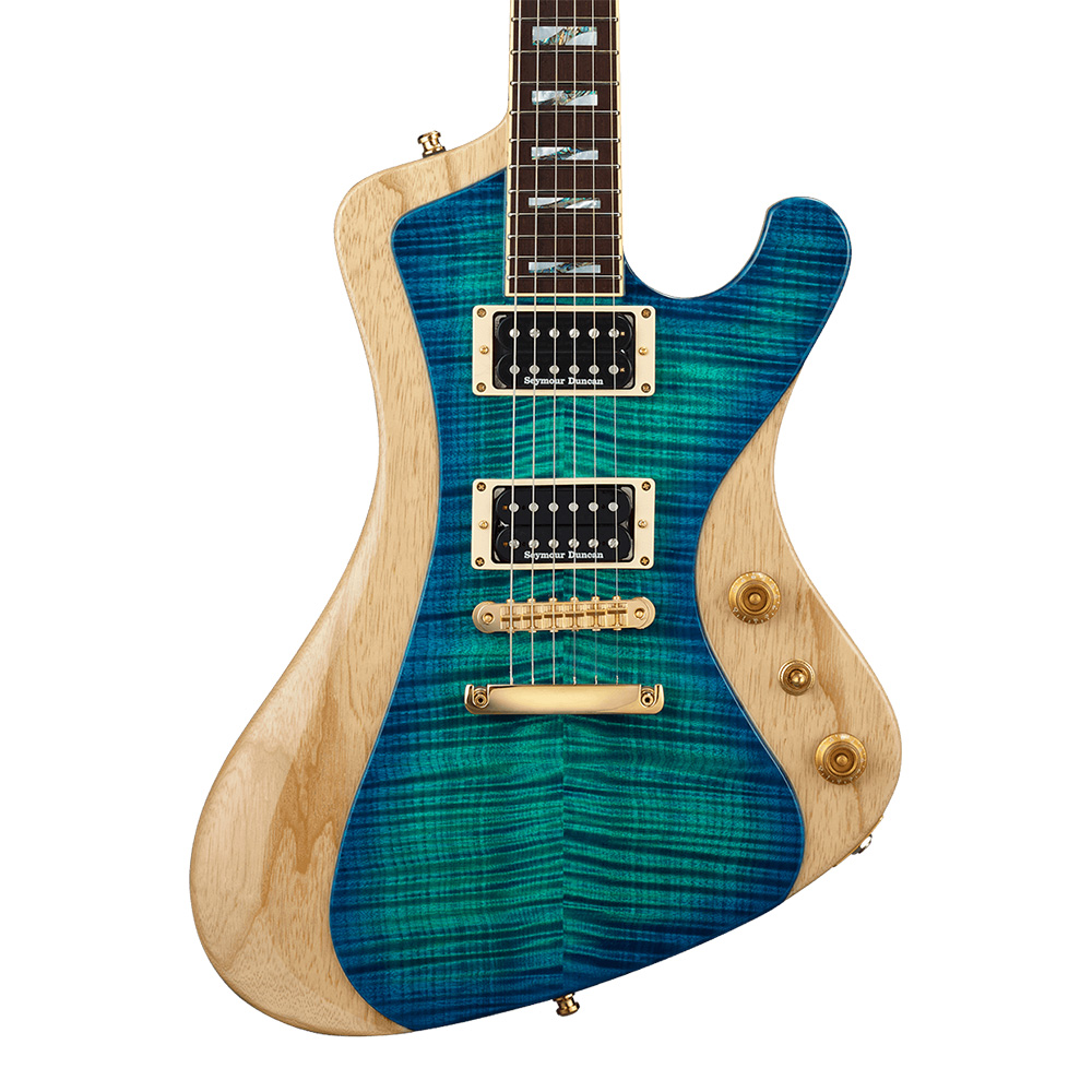 ESP <br>STREAM-GT Custom FM TQBB (Turquoise Blue Burst)