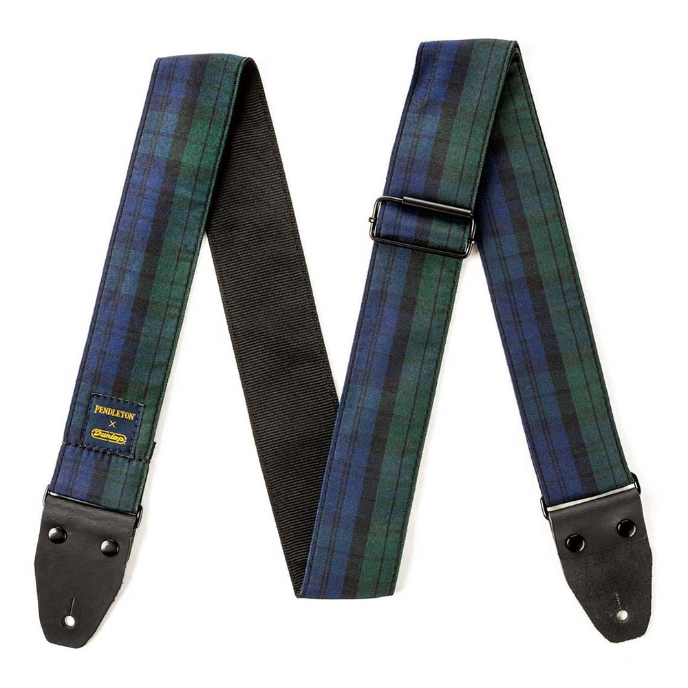 Jim Dunlop <br>PENDLETON x DUNLOP BLACK WATCH TARTAN JACQUARD STRAP [PWM12]