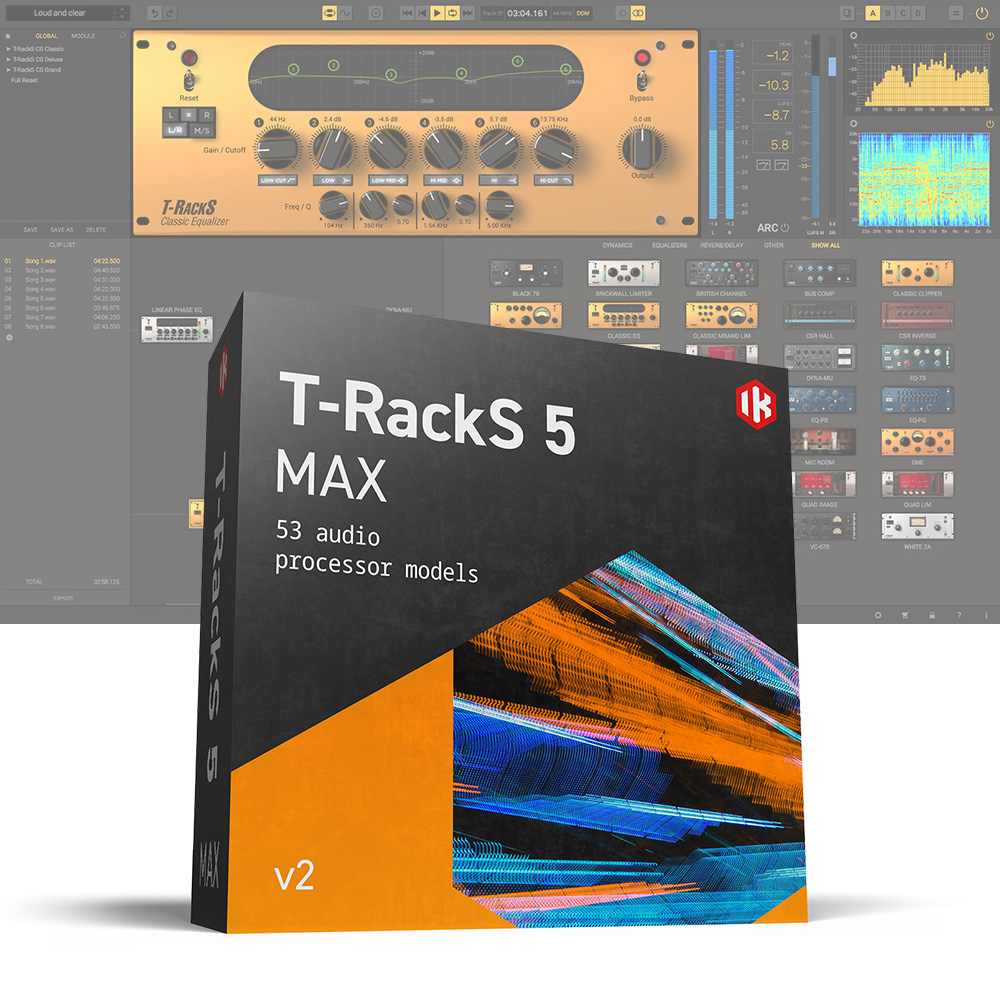 IK Multimedia <br>T-RackS 5 MAX v2