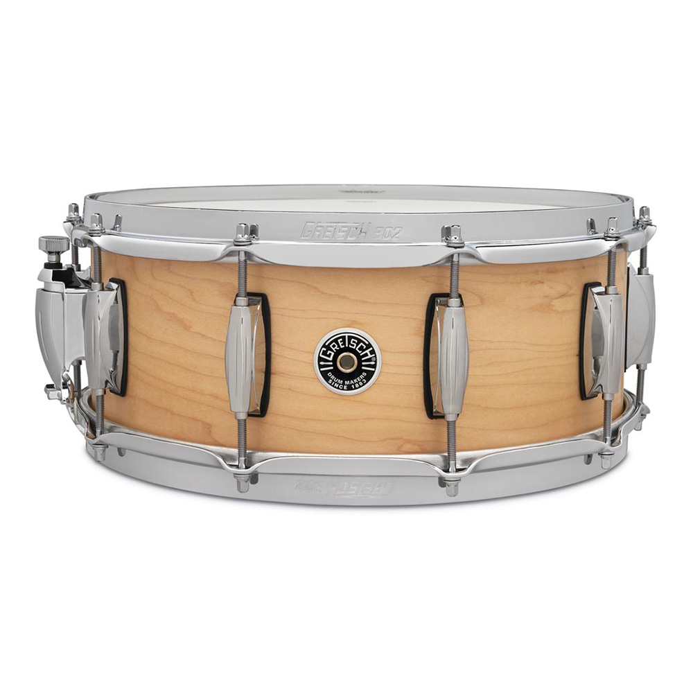 GRETSCH <br>GBSS5514S1CL [USA Brooklyn Straight Satin Snare Drum 5.5"x14"]