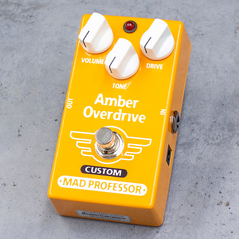 MAD PROFESSOR <br>Amber Overdrive "For Bass" MOD