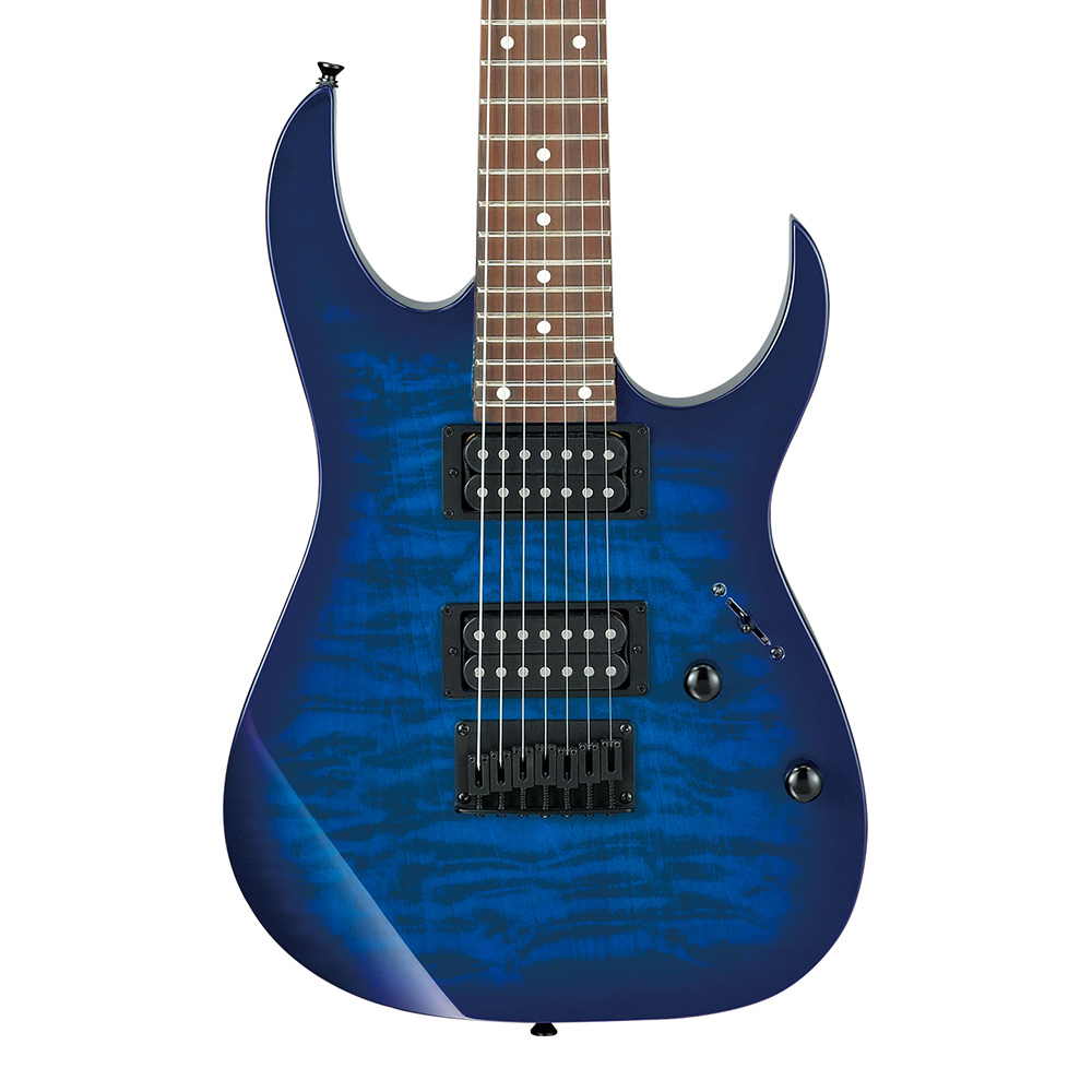 Ibanez <br>Gio GRG7221QA-TBB (Transparent Blue Burst)