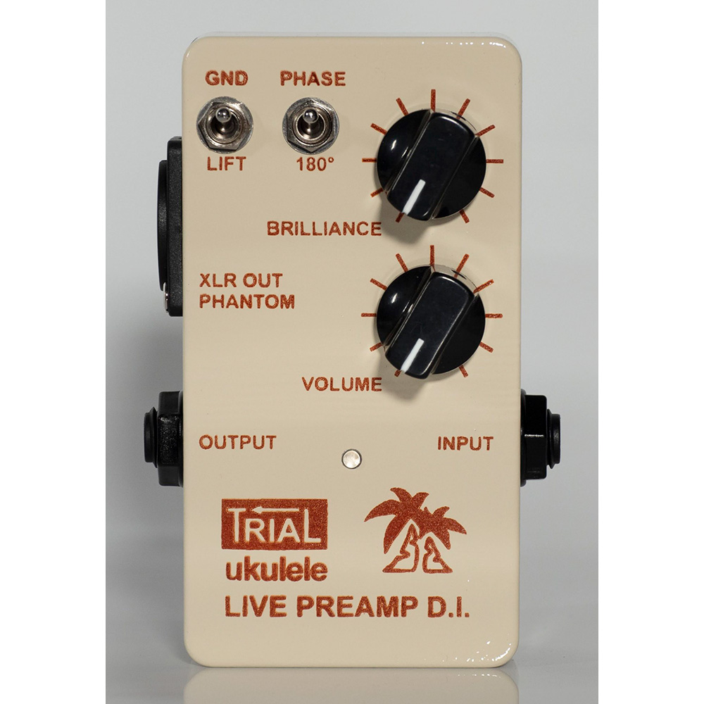 TRIAL <br>ukulele LIVE PREAMP D.I.