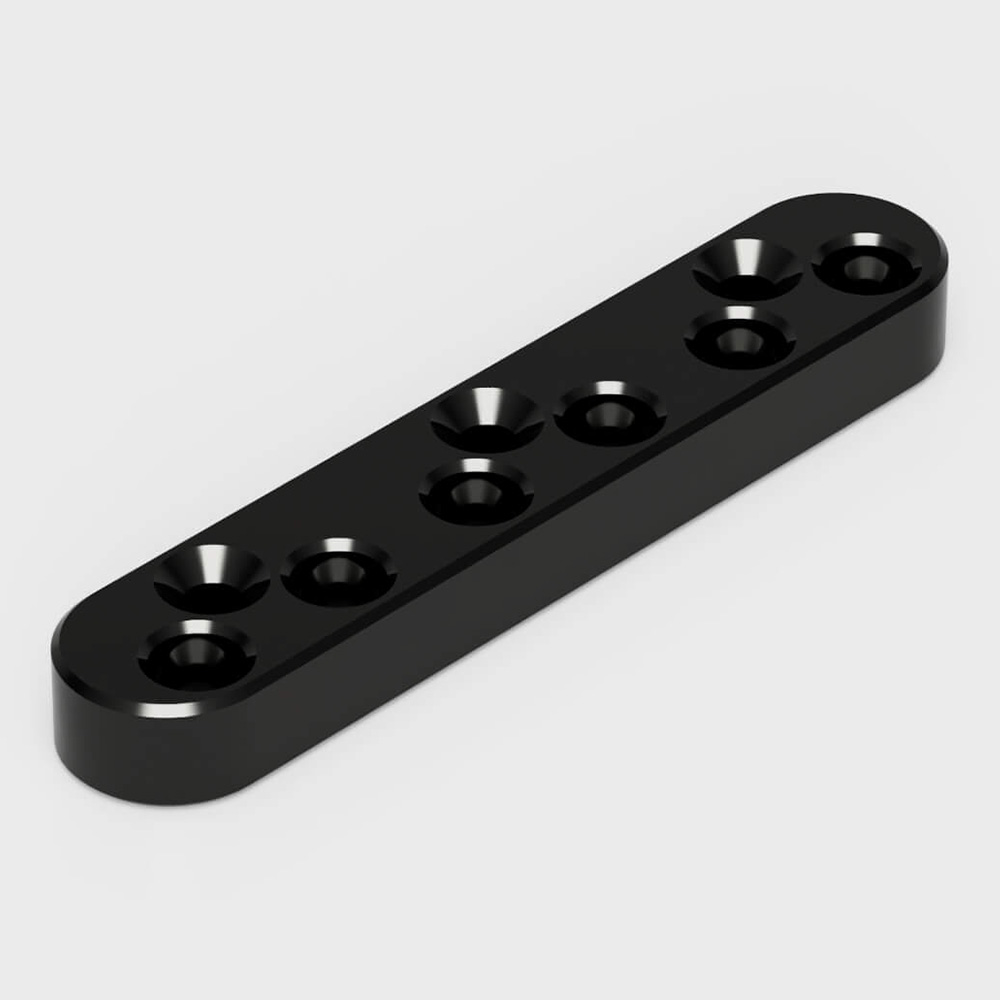 ESP Custom Lab <br>String Back Plate 6 Black