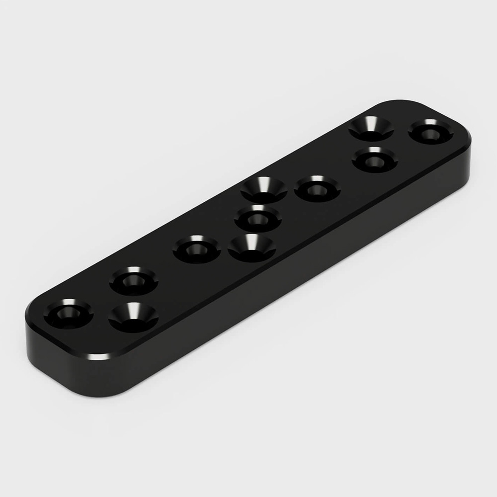 ESP Custom Lab <br>String Back Plate 7 Black