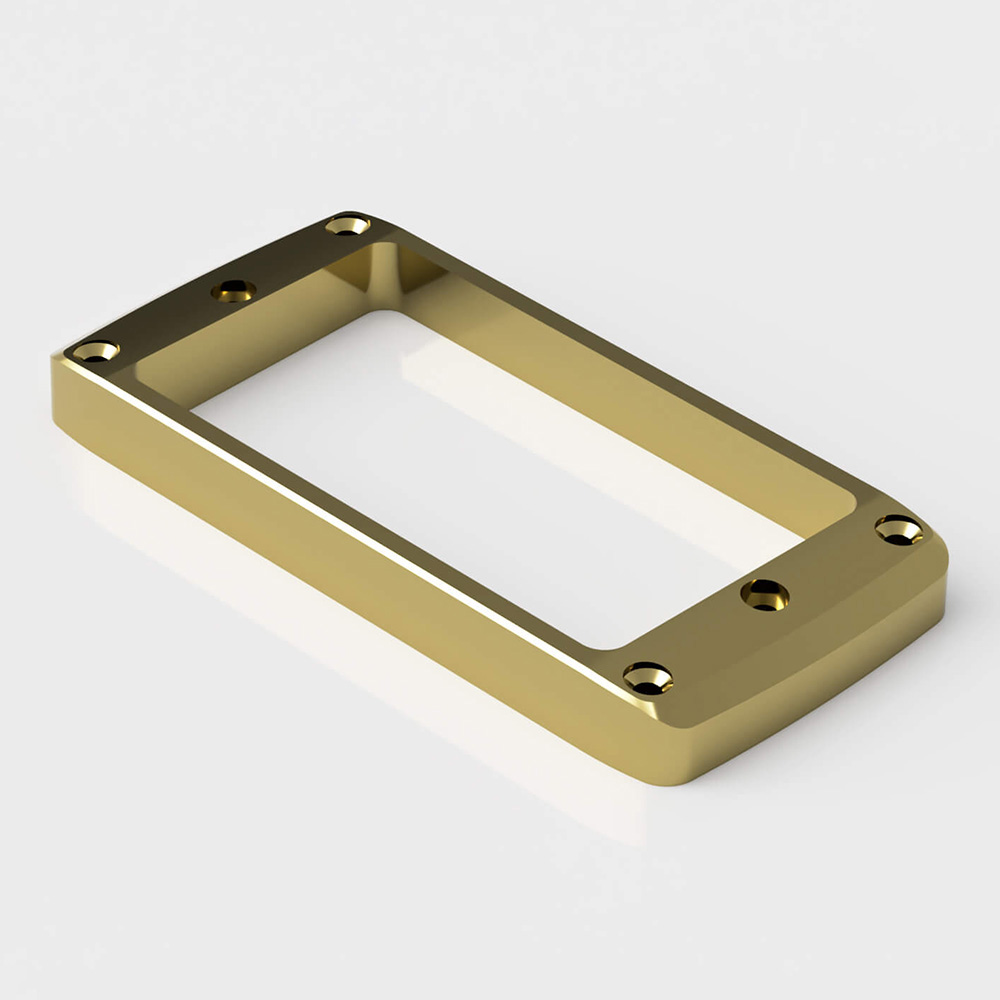 ESP Custom Lab <br>Beveled PU Ring Flat-R Brass Gold