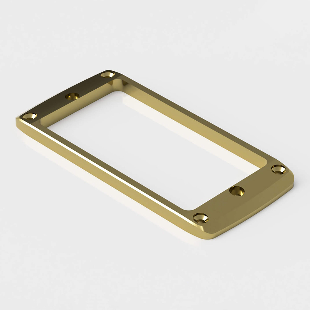 ESP Custom Lab <br>Beveled PU Ring Flat-2F Brass Gold