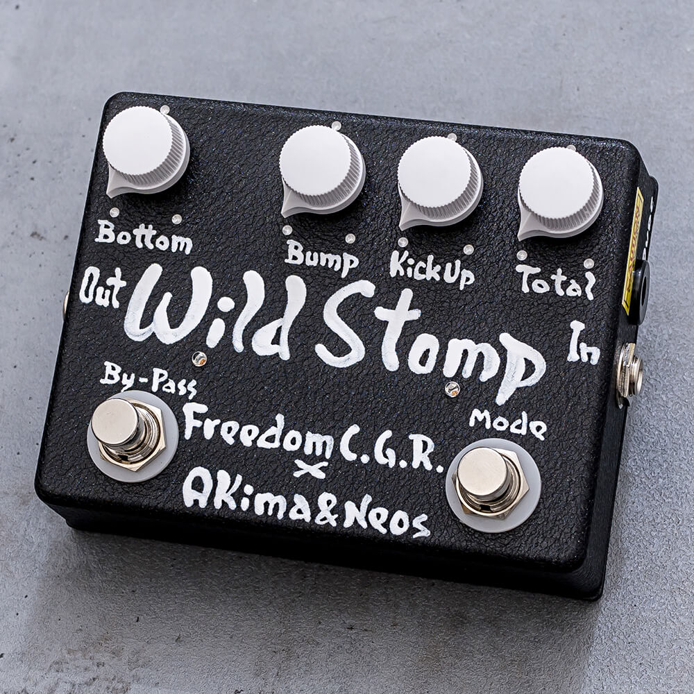 Freedom Custom Guitar Research x AKIMA & NEOS <br>Wild Stomp (Black) [AN-EF-01]