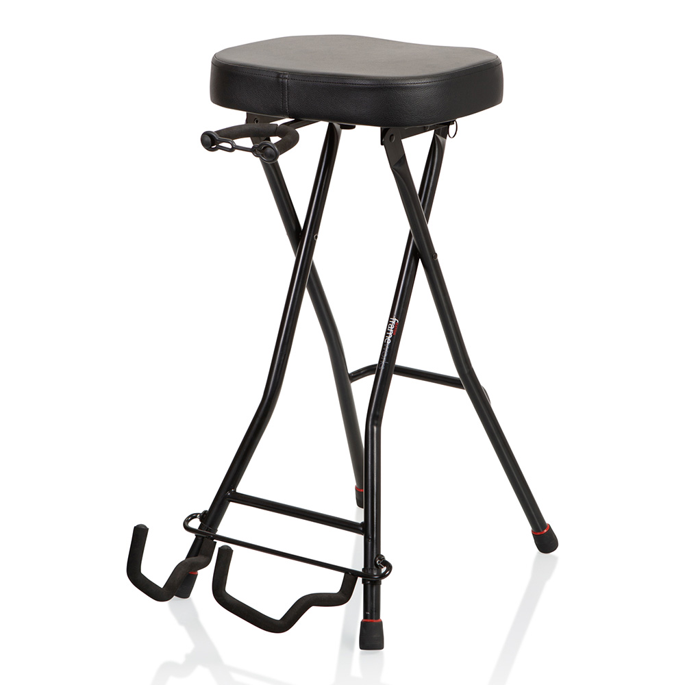 GATOR Frameworks <br>GUITAR STOOL with STAND [GFW-GTRSTOOL]