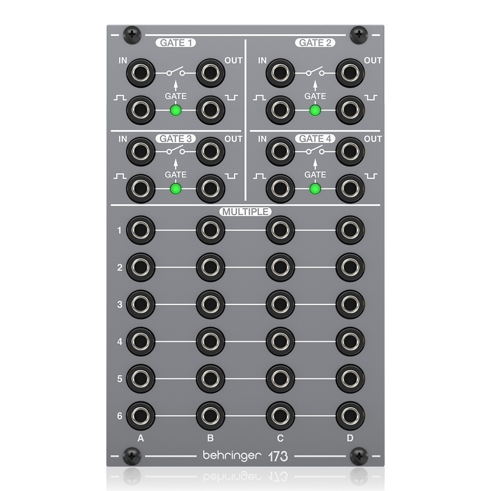 BEHRINGER <br>173 QUAD GATE/MULTIPLES