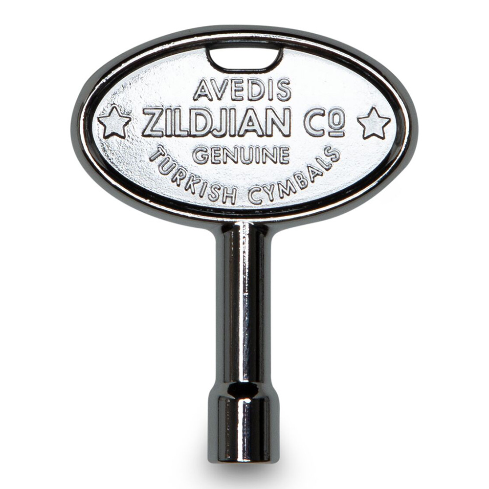 Zildjian <br>Chrome Drum Key w/ Zildjian Trademark [ZKEY]