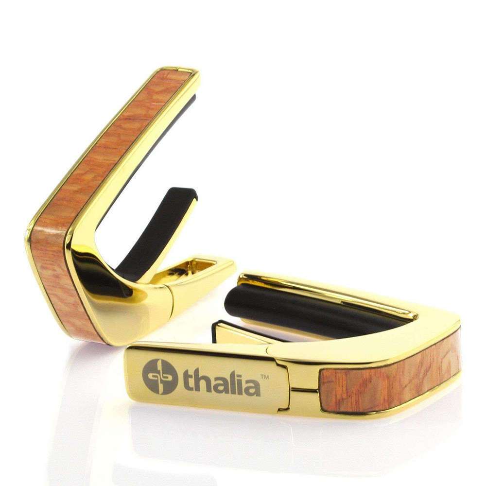 Thalia Capo <br>Exotic Wood / Brazilian Lacewood / 24K Gold