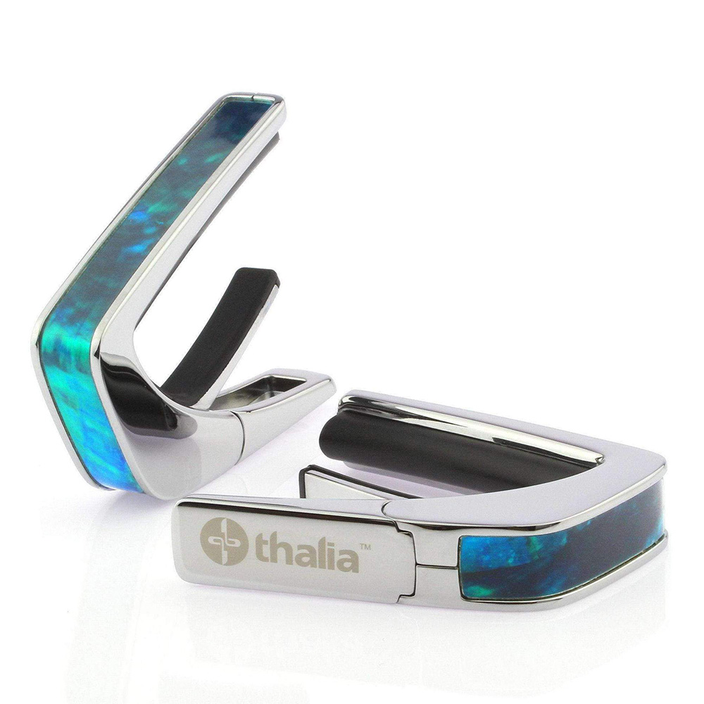 Thalia Capo <br>Exotic Shell / Teal Angel Wing / Chrome