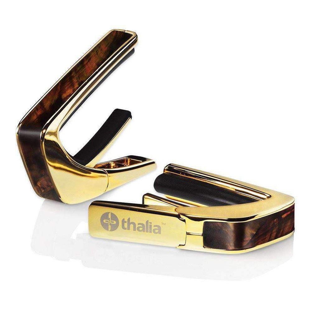 Thalia Capo <br>Exotic Shell / Tennessee Whiskey Wing / 24K Gold