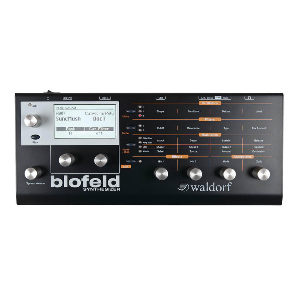 Waldorf <br>Blofeld Desktop / Black