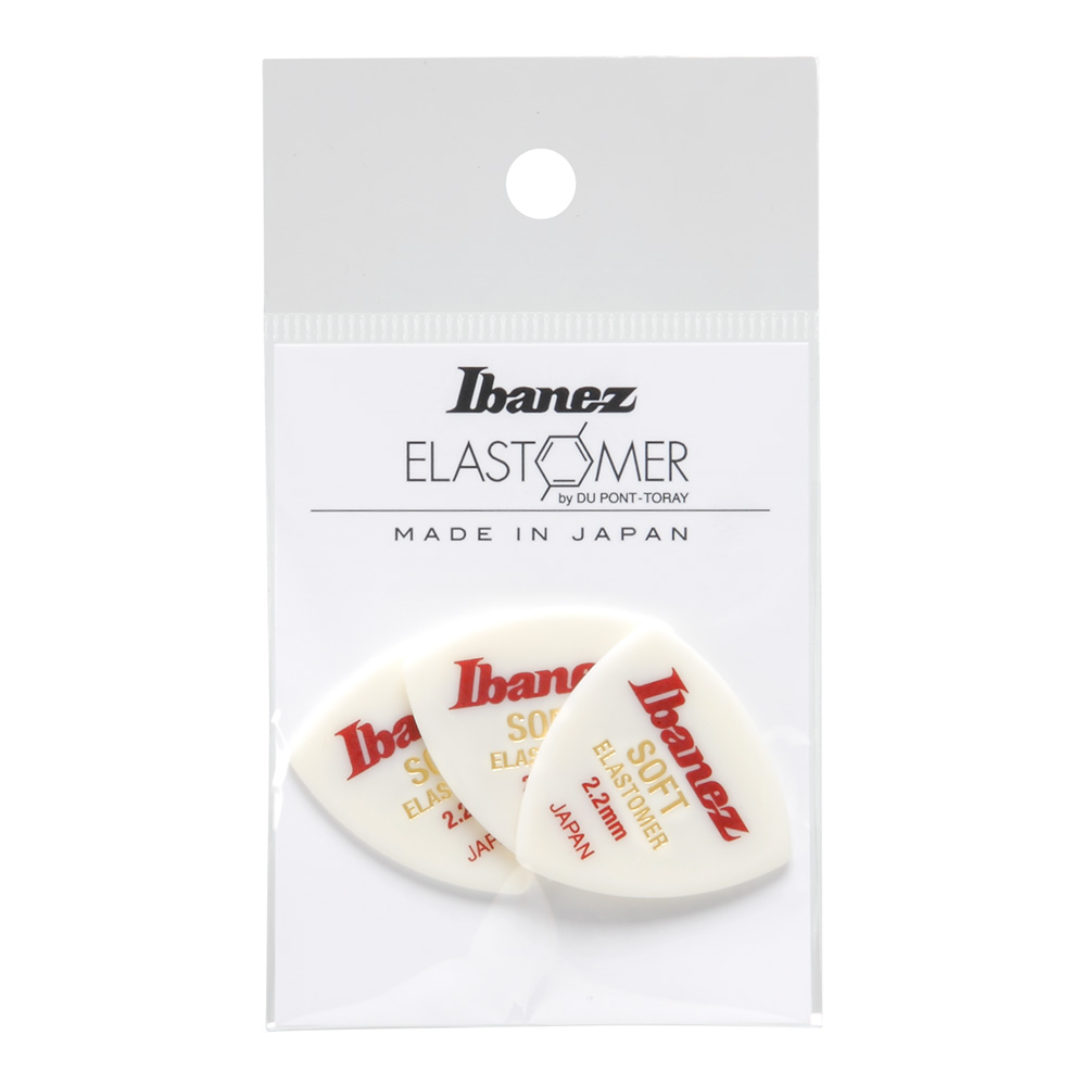 Ibanez <br>ELASTOMER Pick SOFT 2.2mm [BEL4ST22]