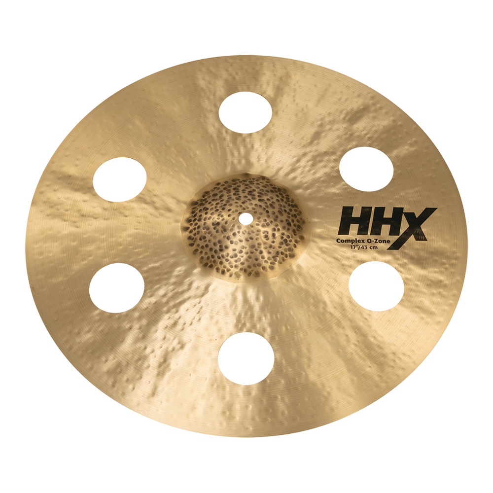 SABIAN <br>17" HHX Complex O-Zone Crash (6hole) [HHX-17COZCS]