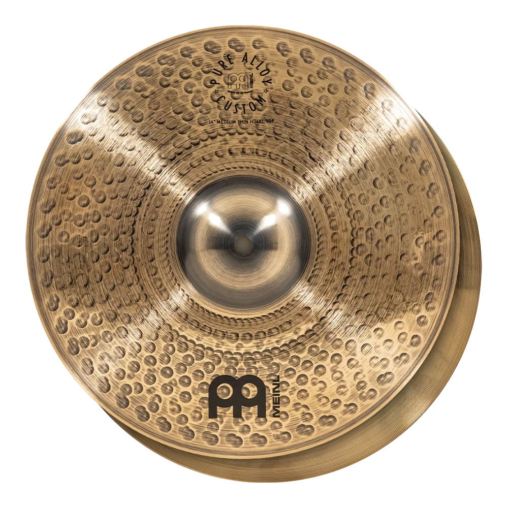 MEINL <br>14" Pure Alloy Custom Medium Thin Hihat [PAC14MTH]