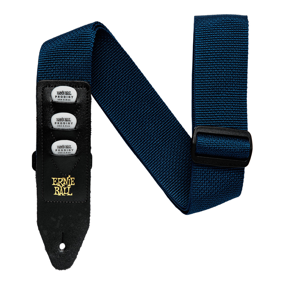 ERNIE BALL <br>#4236 Navy Pickholder Strap