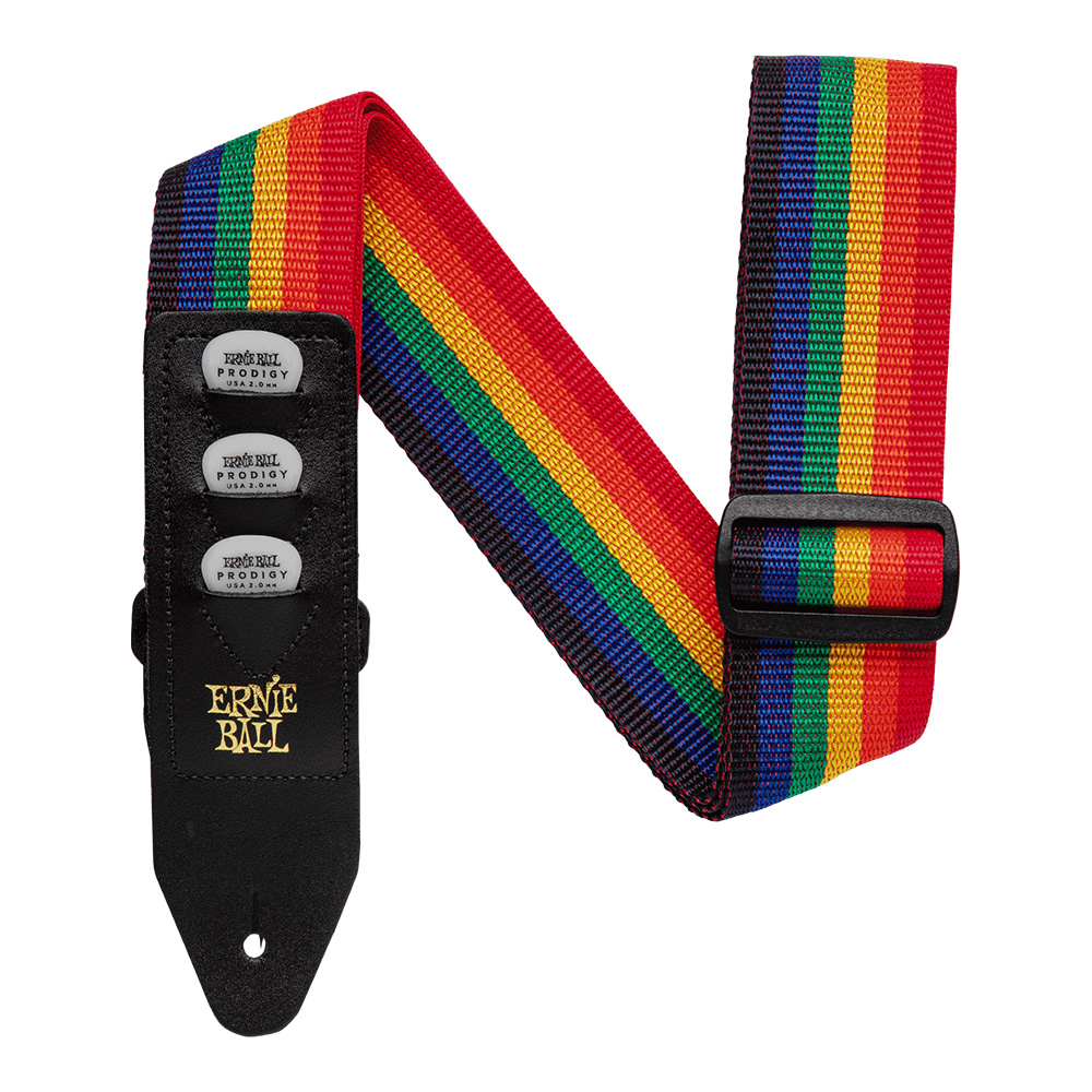 ERNIE BALL <br>#4188 Rainbow Pickholder Strap