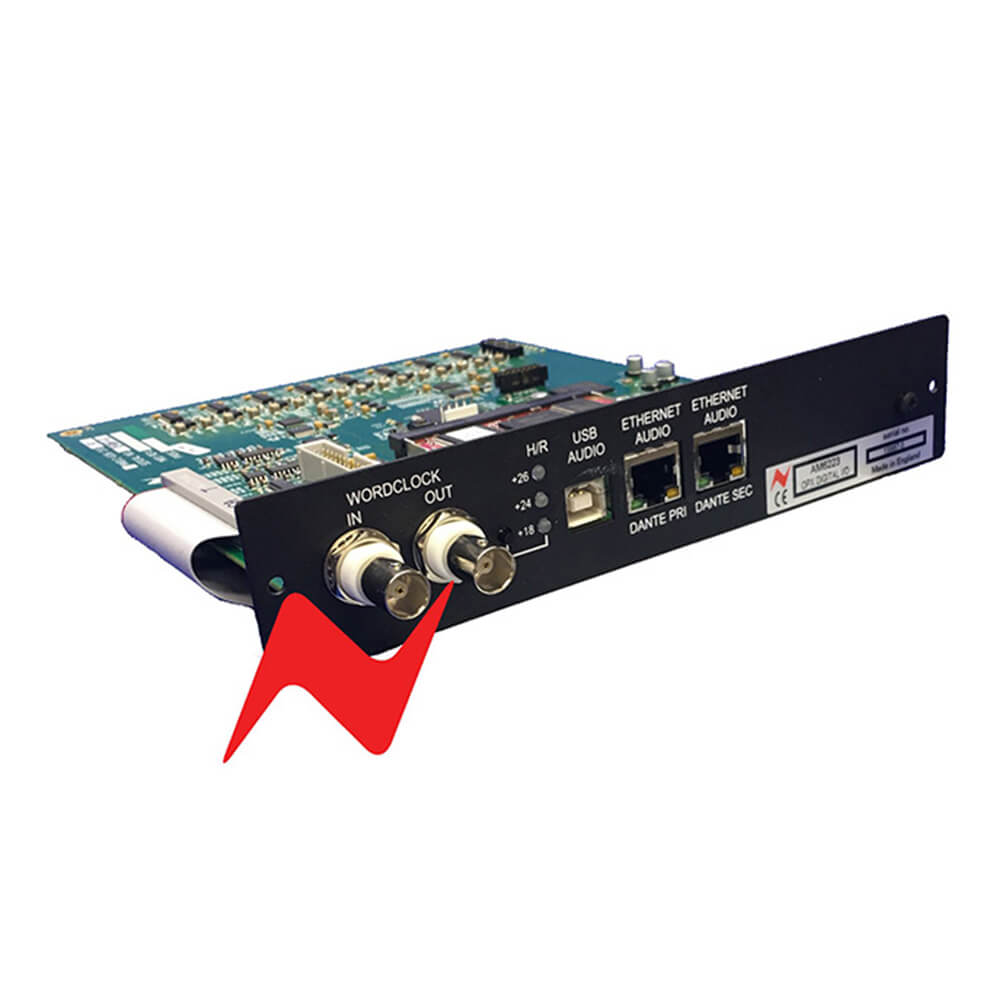 AMS Neve <br>1073OPX Dante/USB digital option card				