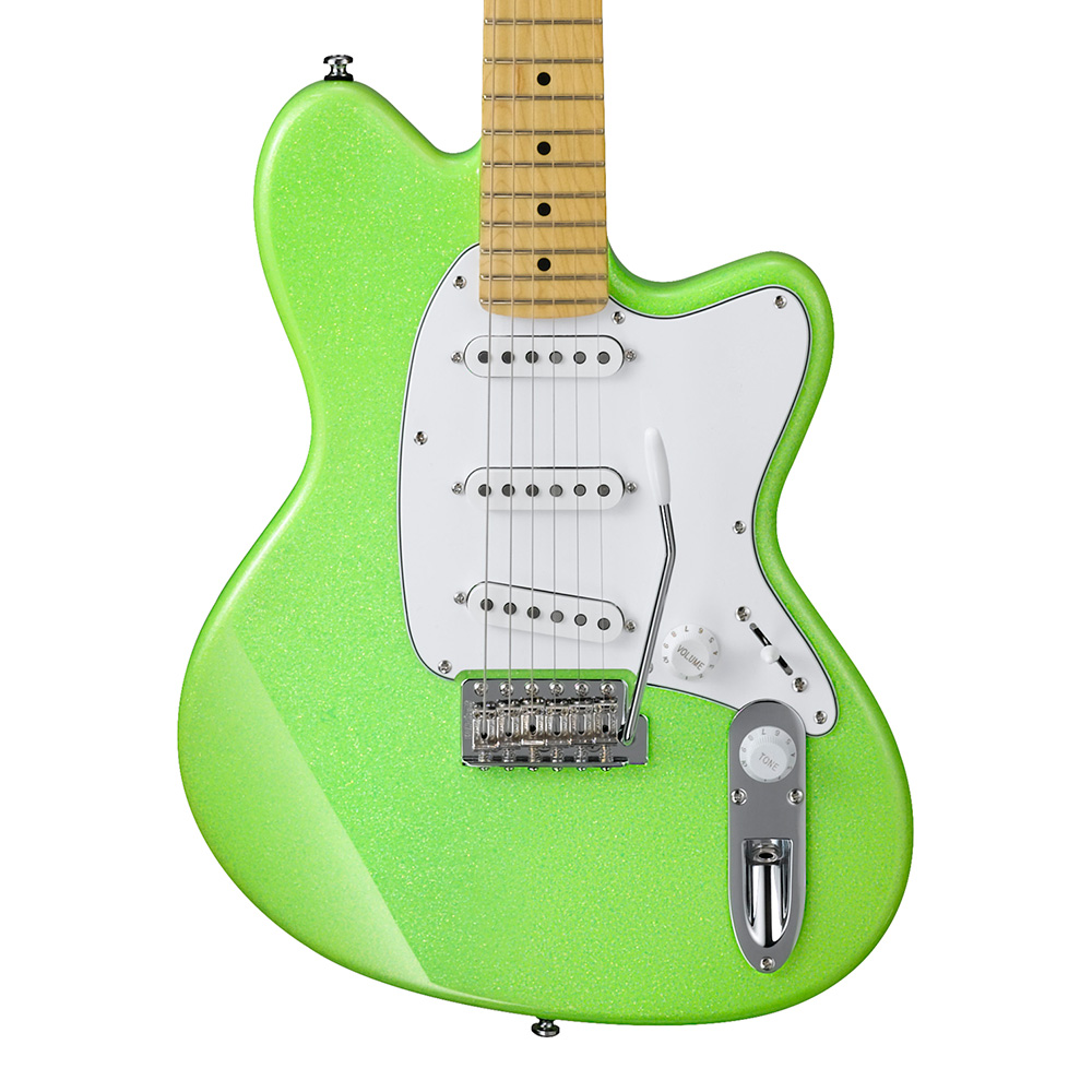 Ibanez SIGNATURE MODEL Yvette Young YY10-SGS (Slime Green Sparkle ...