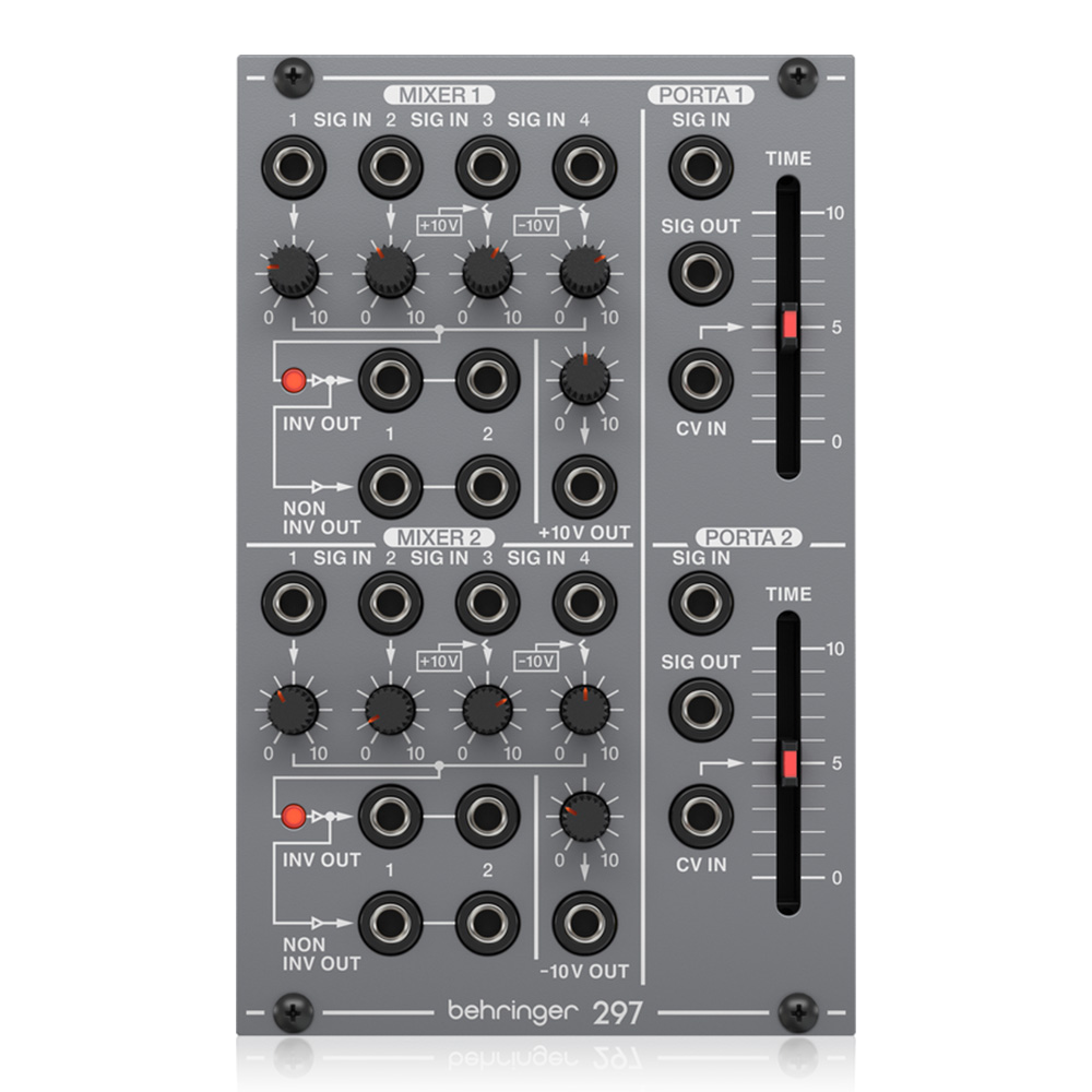 BEHRINGER <br>297 DUAL PORTAMENTO/CV UTILI.