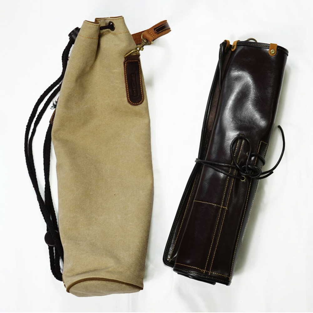 PDH <br>Leather Drum stick bag / Beige [SW-DSB-415A]