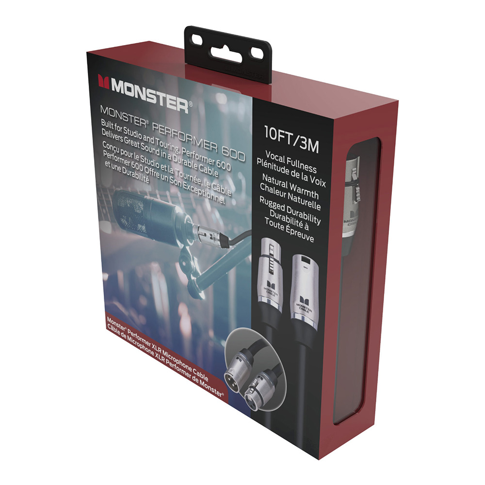MONSTER <br>P600-M-10 [PERFORMER 600 MIC CABLE / 3m]