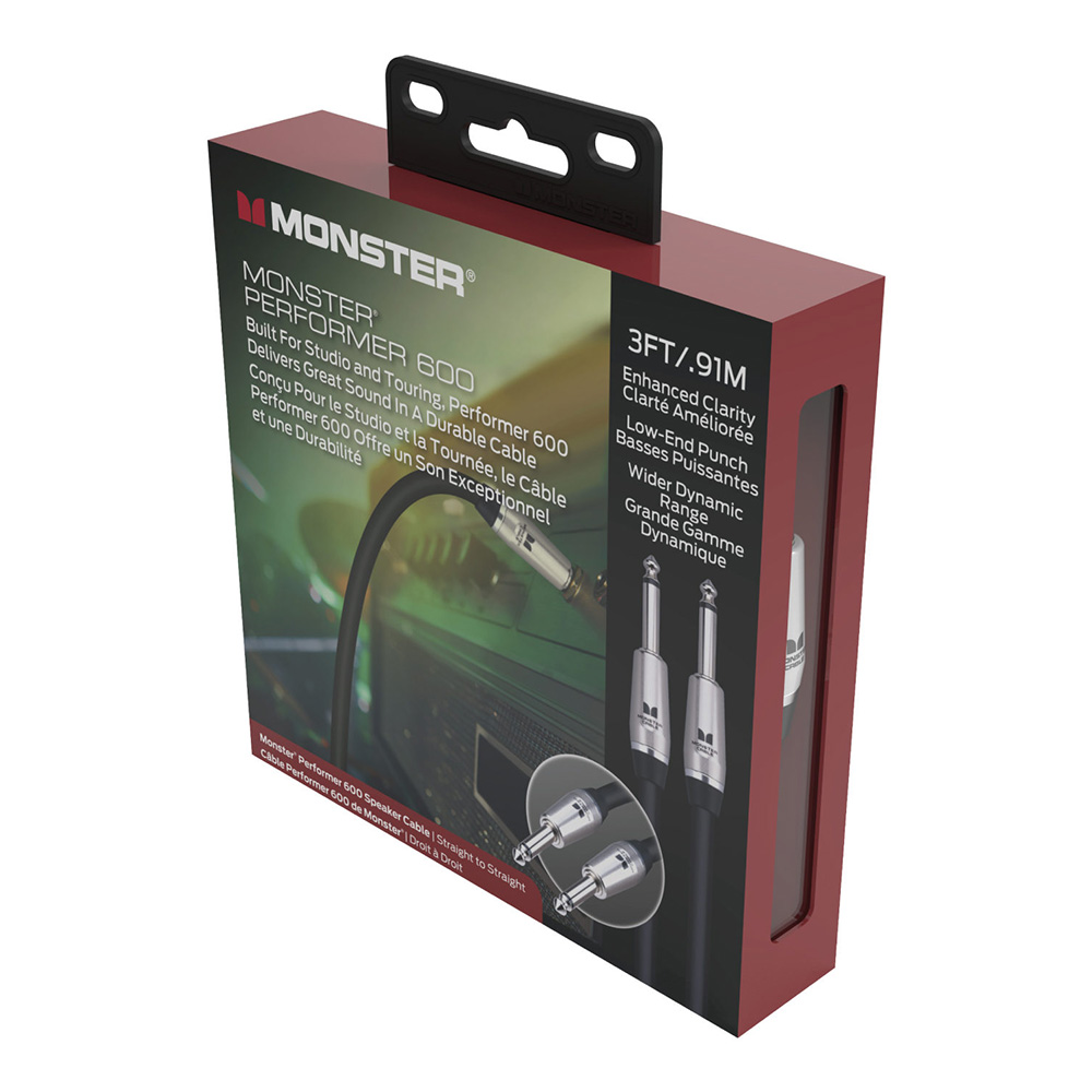 MONSTER CABLE <br>P600-S-3 [PERFORMER 600 SPEAKER CABLE 91cm]