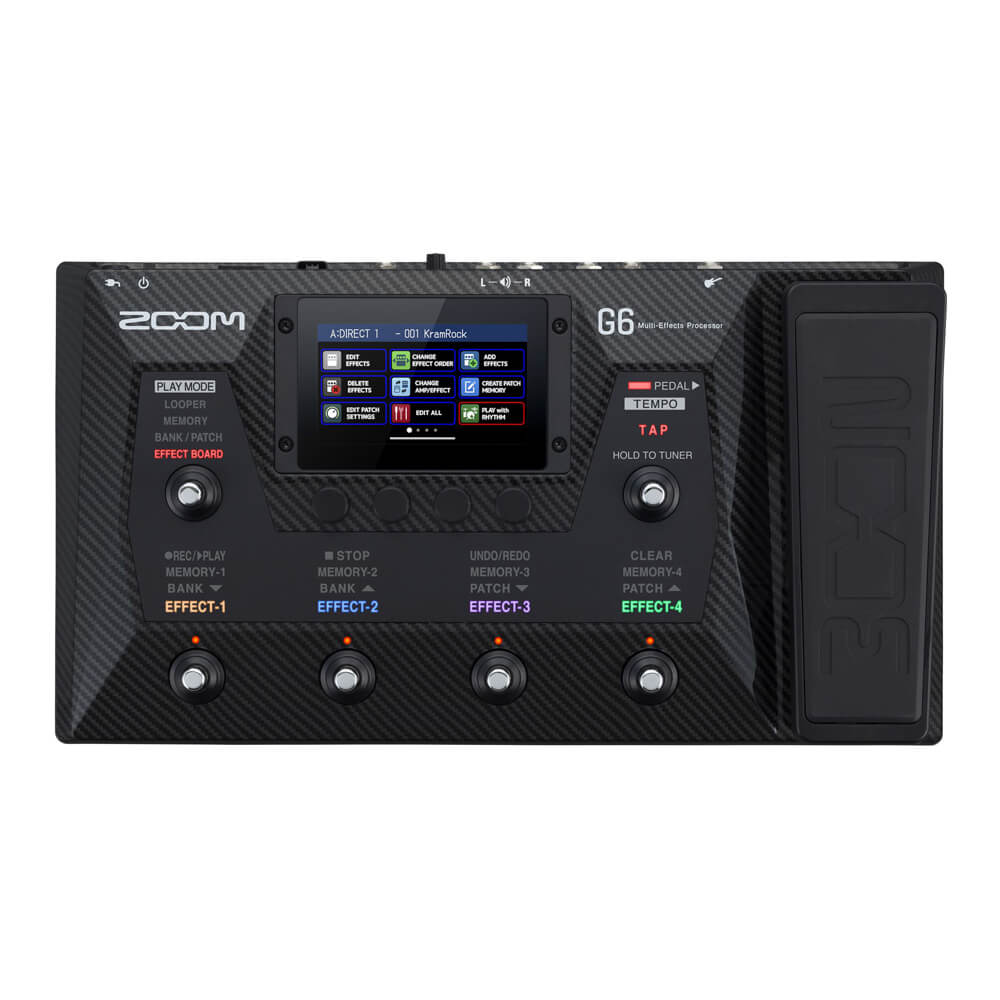 ZOOM <br>G6 Multi-Effects Processor