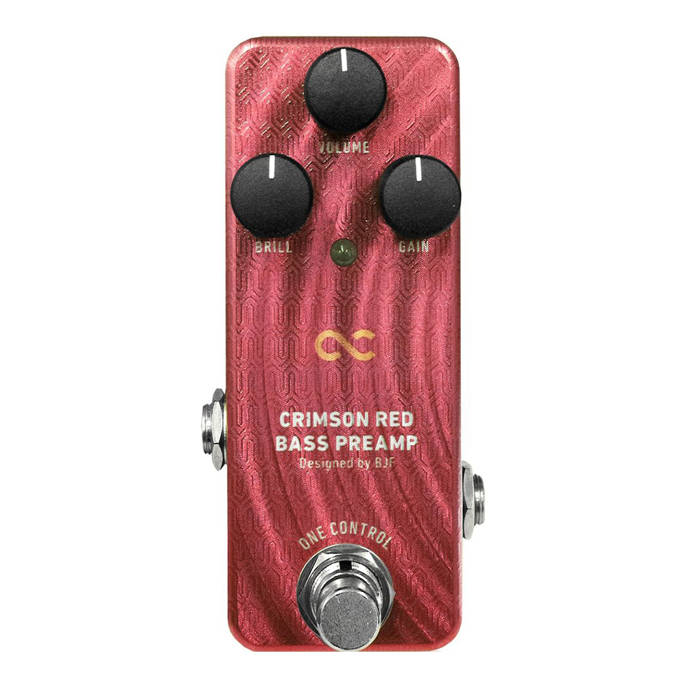 One Control <br>CRIMSON RED BASS PREAMP