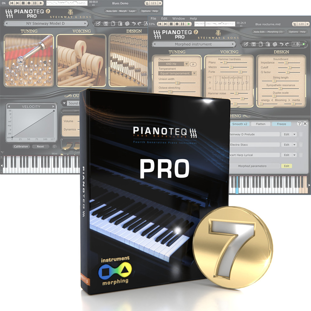 MODARTT <br>Pianoteq 7 Pro ダウンロード版