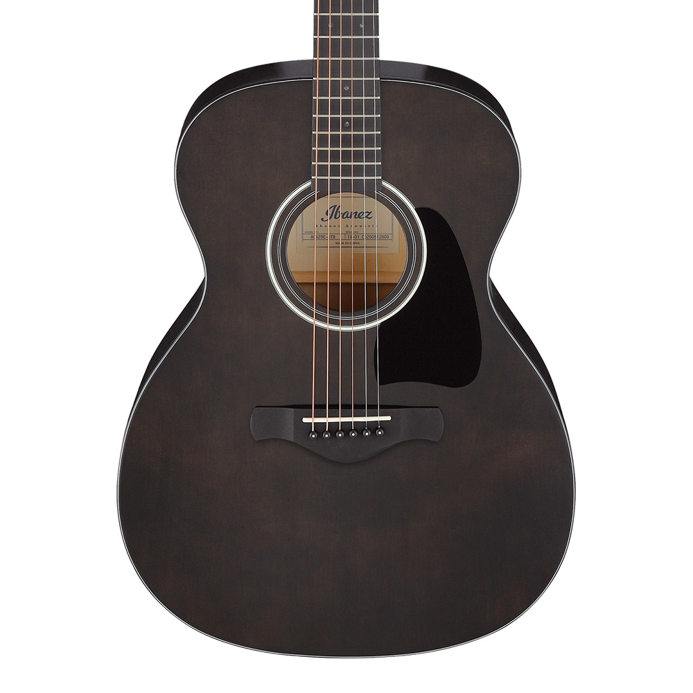 Ibanez <br>ARTWOOD Traditional Acoustic Electric AC429E-OTB (Open Pore Transparent Black Semi Gloss)