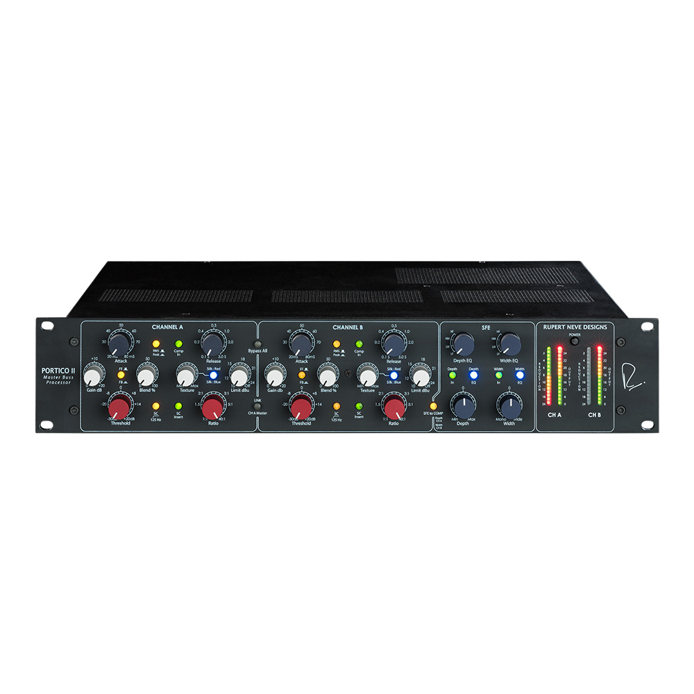 Rupert Neve Designs <br>Portico II Master Buss Processor - Black