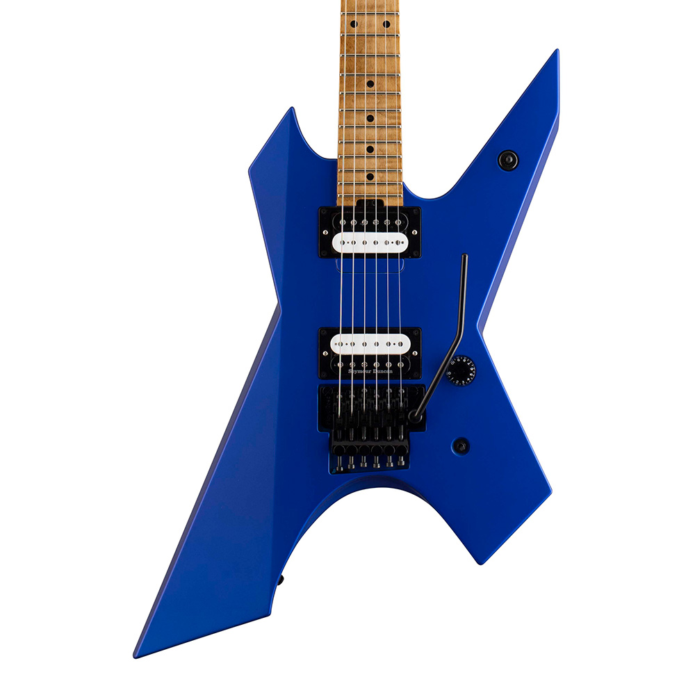 Killer Guitars <br>KG-Prime 21 the spirit Matte blue metallic (black parts) [AKIRA TAKASAKI  Signature Model]