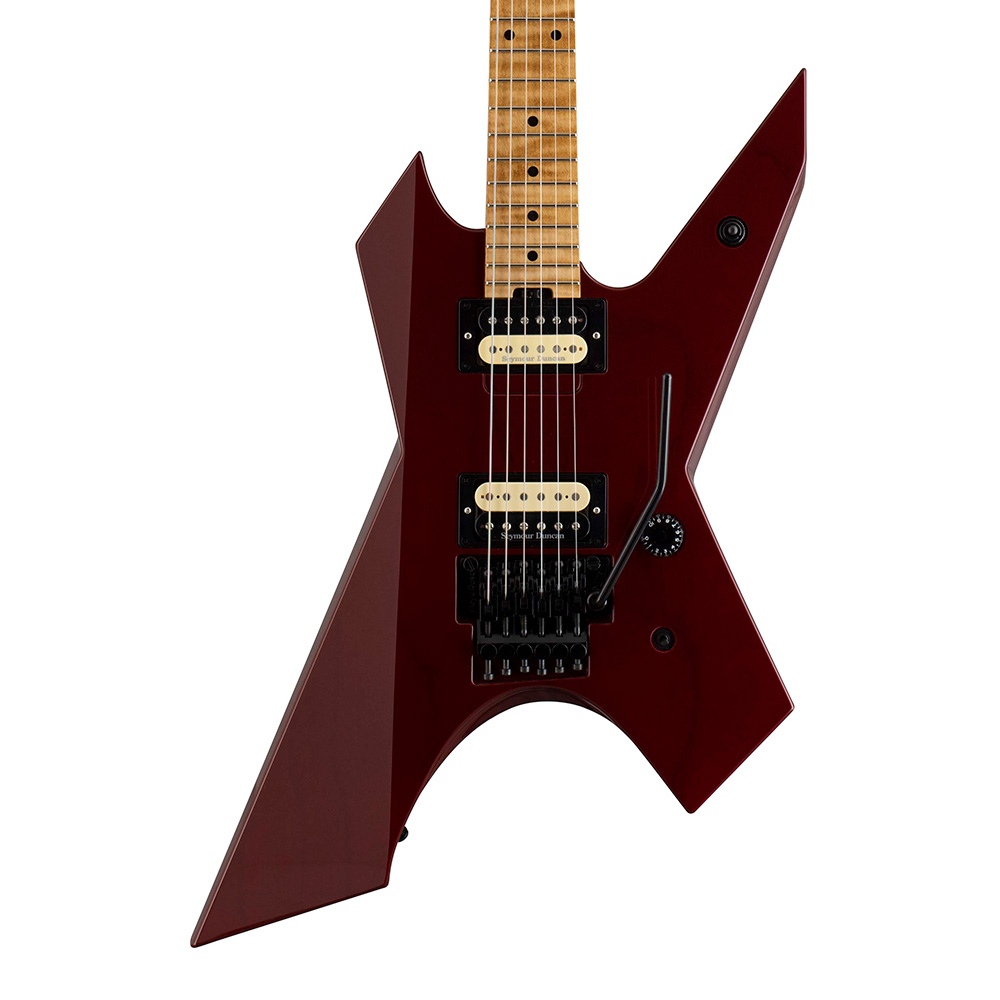 Killer Guitars <br>KG-Prime 21 the spirit See-through cardinal red (black parts) [AKIRA TAKASAKI  Signature Model]