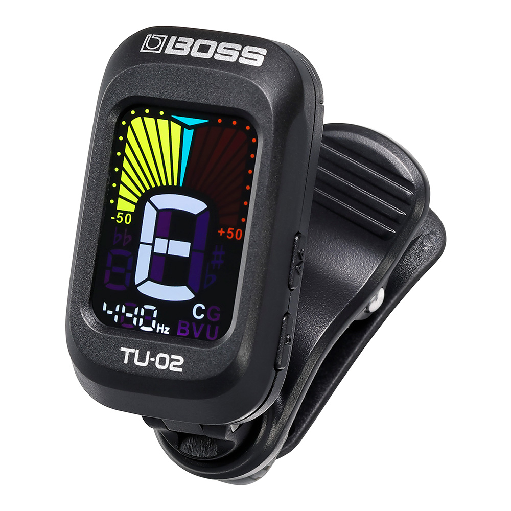 BOSS <br>TU-02 Clip on Tuner