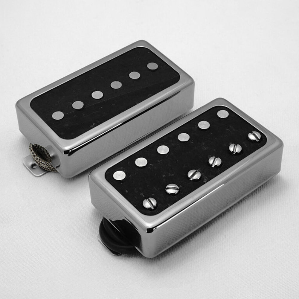 Righteous Sound Pickups <br>1991 GAZING Set Open Black Metallic Cover / Obsidian Insert