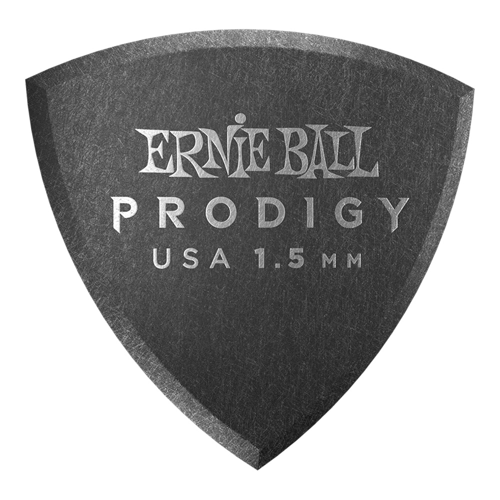 ERNIE BALL <br>#9331 1.5mm Black Shield Prodigy Picks 6-Pack