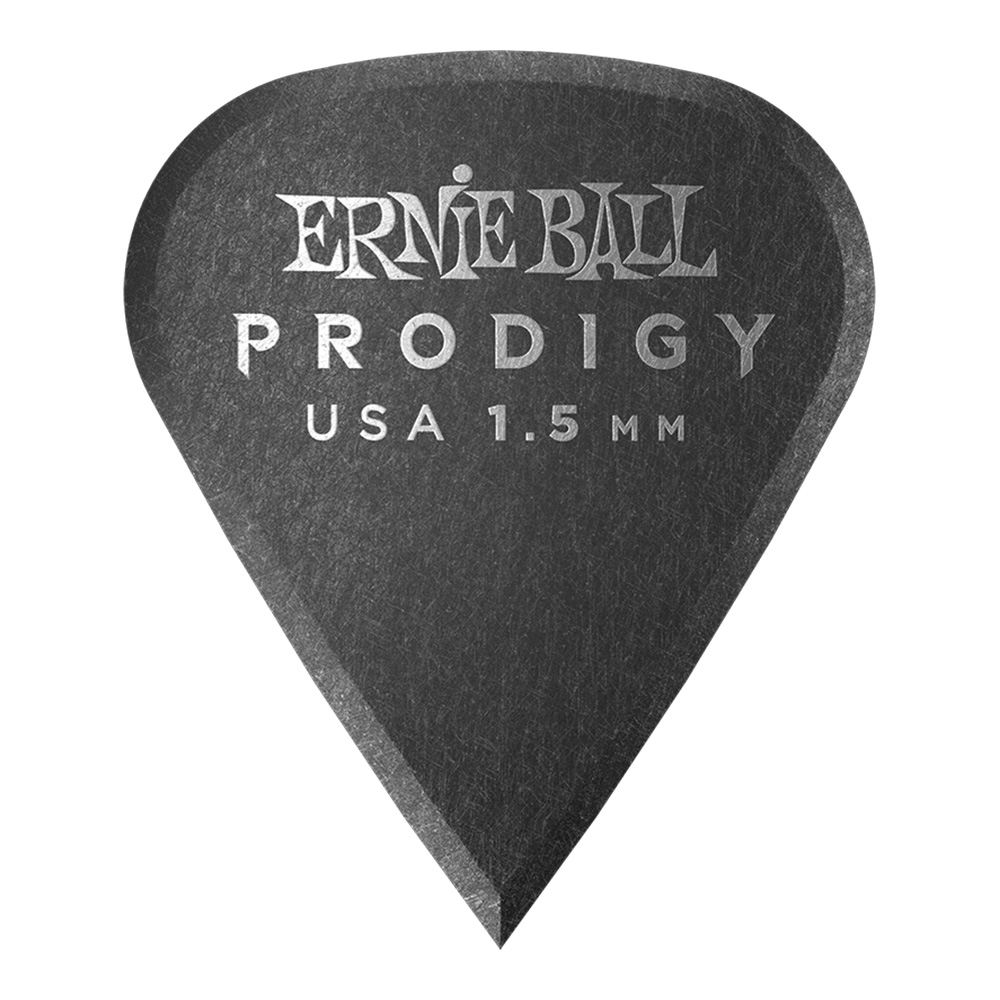 ERNIE BALL <br>#9335 1.5mm Black Sharp Prodigy Picks 6-Pack